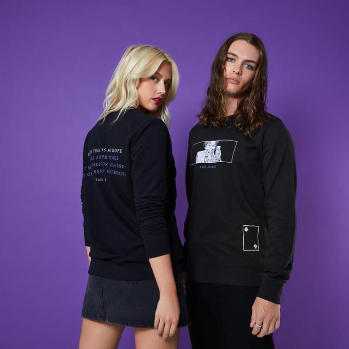 No Hope Club Unisex Sweatshirt - Black - S