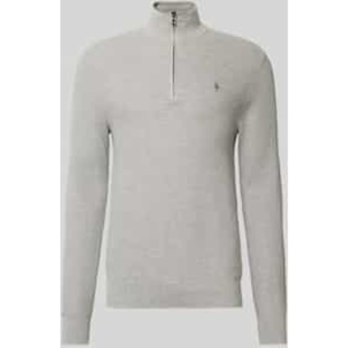 Regular fit schipperstrui met labelstitching