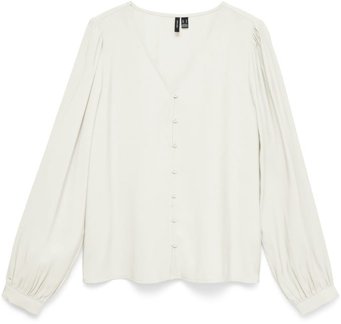 VERO MODA - VMLOUISA LS SHIRT WVN NOOS - Dames - Blouses