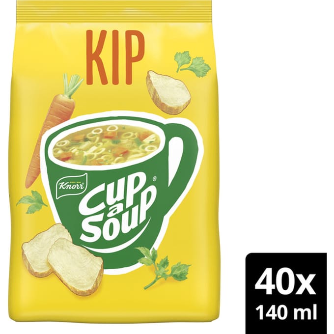 Knorr Cup-a-Soup Vendingzak Kip 40-porties