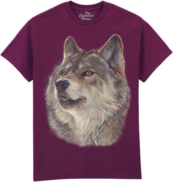 Somethings Going On - Wolf The Coloured House T-shirt M