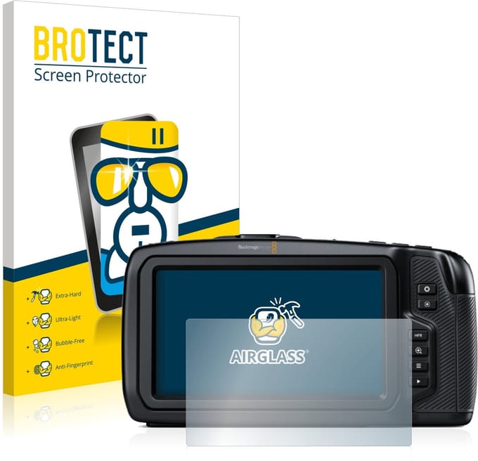 Screenprotector voor Blackmagic Pocket Cinema Camera 6K Beschermglas transparant