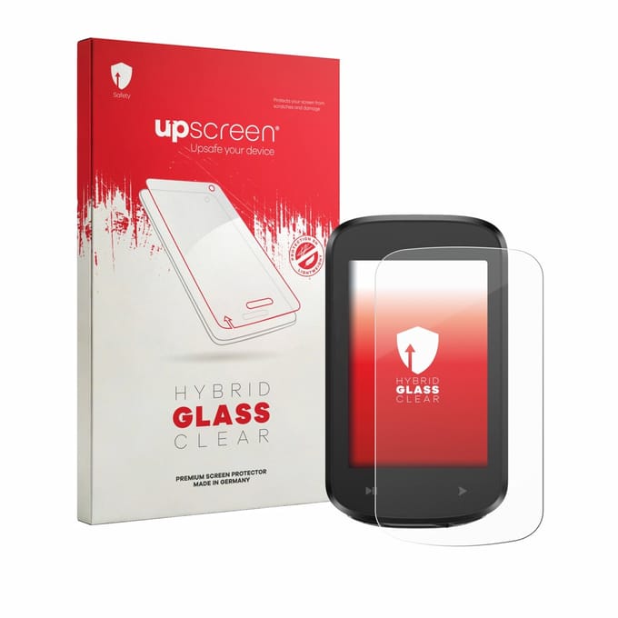 upscreen - Screenprotector voor iGPSPORT BSC100MAX - Folie Beschermfolie Beschermglas transparant