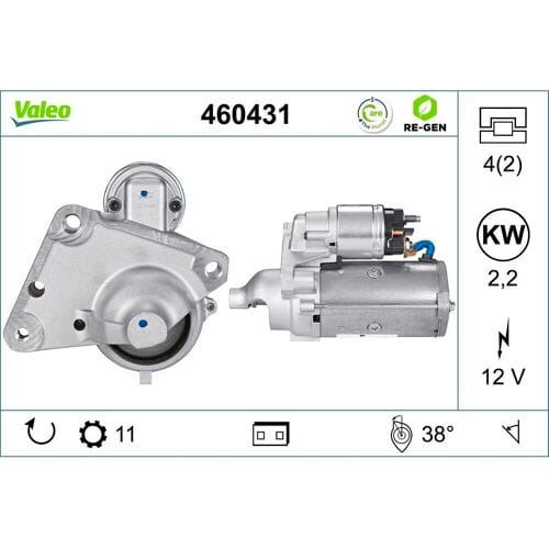 Starter VALEO RE-GEN AT VALEO 460431