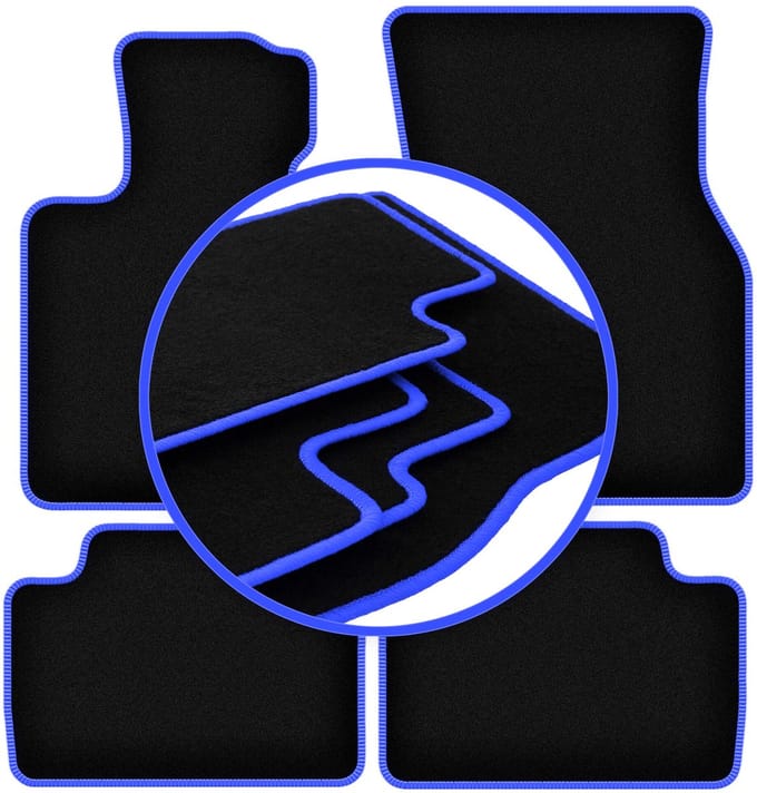 CARLUX-BLUE automatten voor: Mini Cooper F55 5-deurs (2014-)