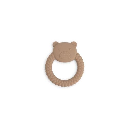 Prénatal siliconen bijtring beer Brown unisex