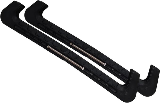 Schaatsbeschermers - Blade Covers - Schaatsen Beschermen - Verstelbare Pasvorm - One-Size - Zwart