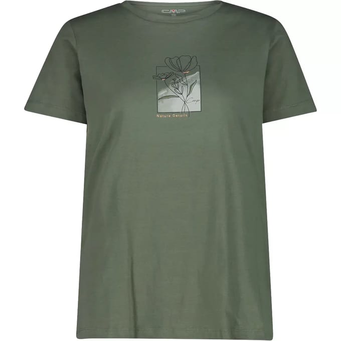 T-shirt van biologisch katoen voor vrouwen CMP