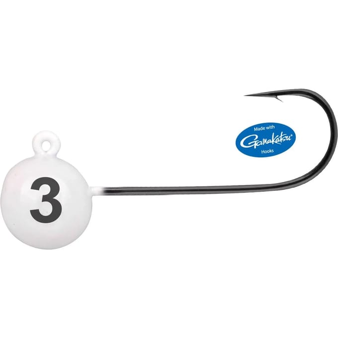 Freestyle Micro Jig Head Glow White (4 pcs)