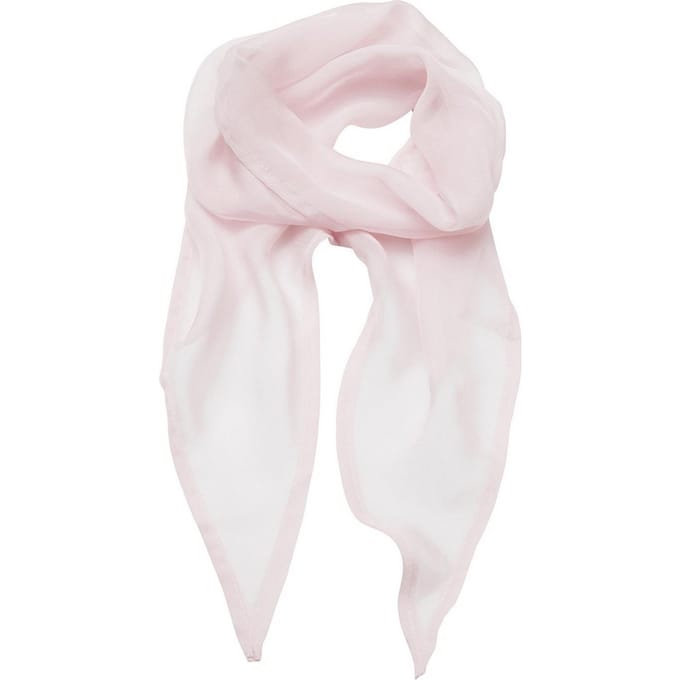Premier Dames/Dames Chiffon Sjaal (Roze)