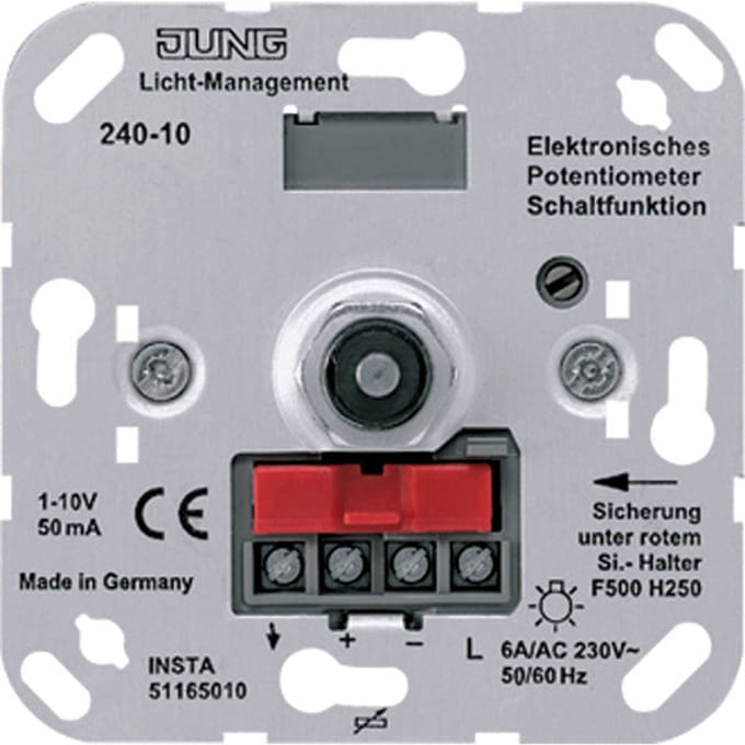 Jung Lichtmanagement Dimmer - 240-10 - E2U2P