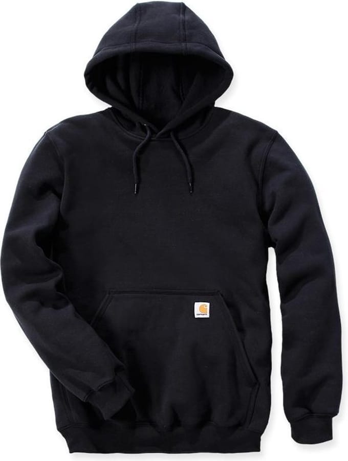 Carhartt K121 Midweight Hooded Sweatshirt - Original Fit - Black - L