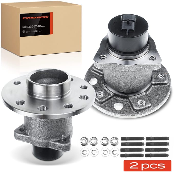 Frankberg 2x Wielnaaf Set Achter voor Mitsubishi Grandis NAW