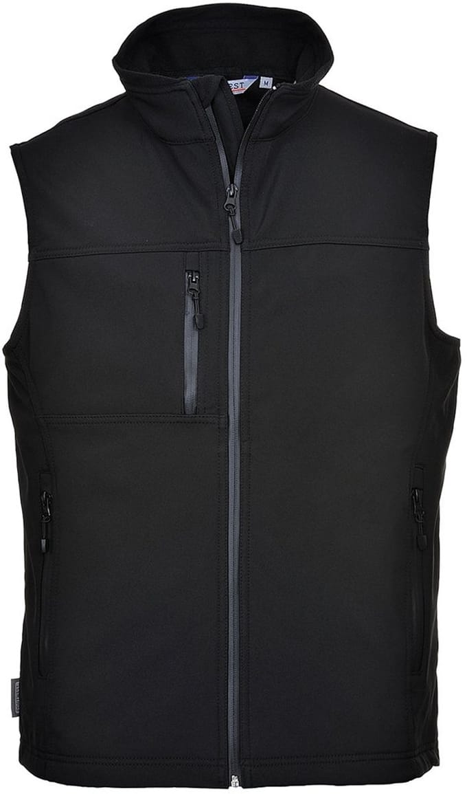 Portwest Softshell Bodywarmer (3L) TK51 - Zwart - XS