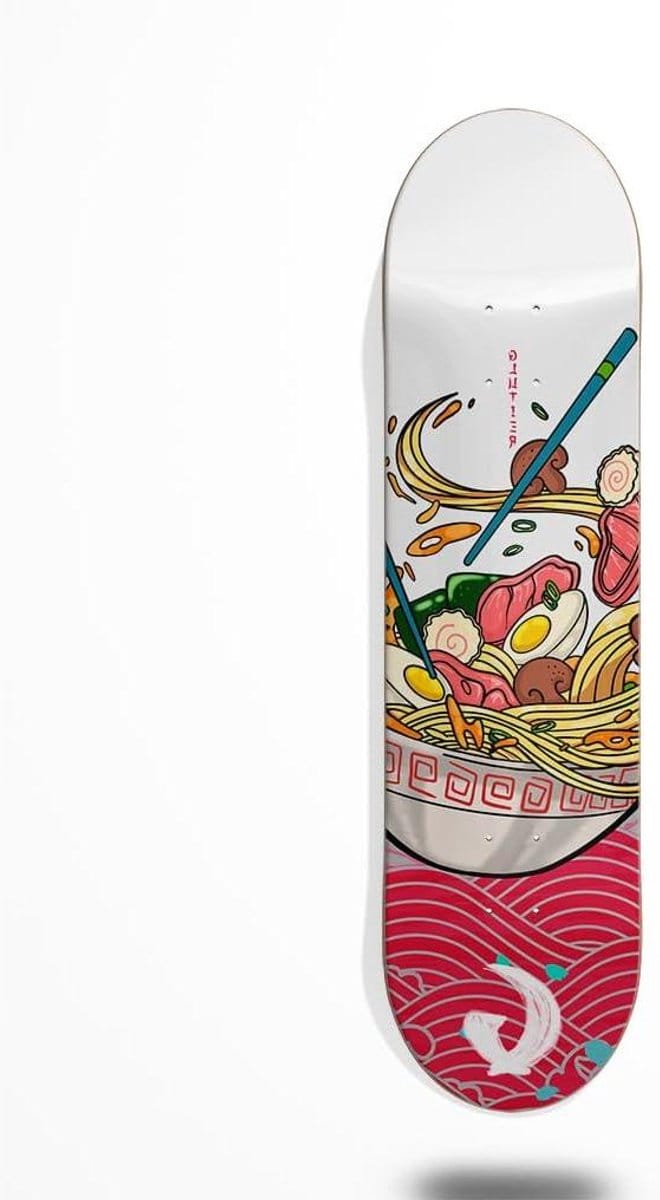 Skateboard Deck - Houten Plank - Straat Tricks - Duurzaam Ontwerp - 8.5 Inch - Naturel
