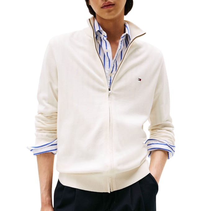 Tommy Hilfiger Essential Mock Neck Zip Vest Heren