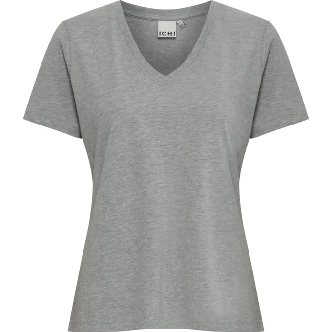 Dames-T-shirt met V-hals Ichi Ihpalmer