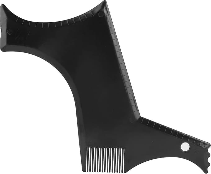 Beard Template voor Mannen - Perfecte Baardvorm, Baard Styling Tools, Eenvoudig Trimmen en Scheren, Nette Baardlijn Creëren