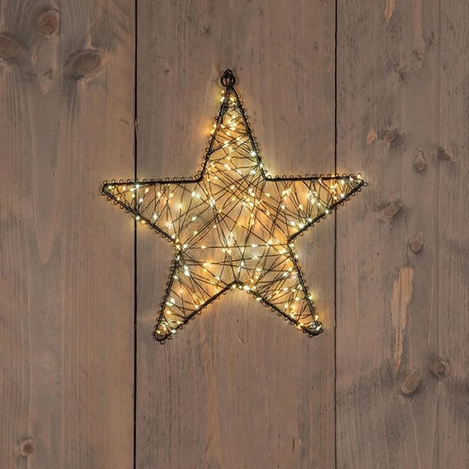 Kerstster | 500LED | IP44 Trafo | met timer en dimmer | 56CM | warm wit | Anna's Collection