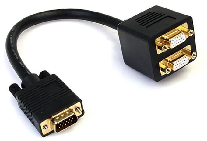 StarTech 30 cm VGA naar 2x VGA Video Splitter – M/F