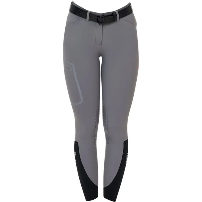 Dames wedstrijdbroek met middengrip Equestro Ridertechnology