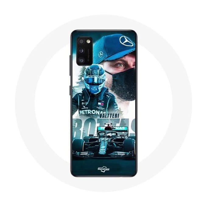 Samsung Galaxy A41 hoesje Formule 1 Valtteri Bottas Finse coureur