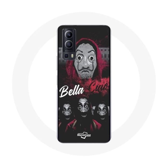 Vivo Y72 hoesje La casa de papel bella ciao-logo