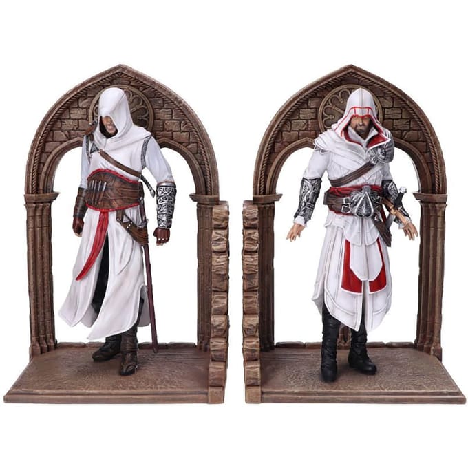 Assassin's Creed - Altair & Ezio - boekensteunen (Nemesis Now)