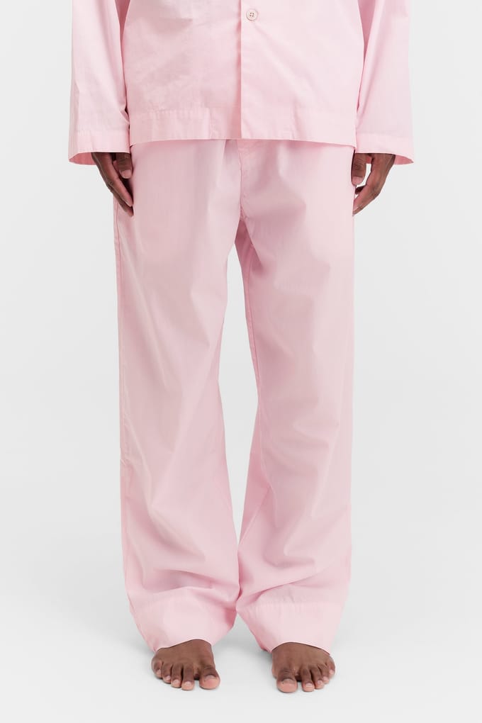 Tekla Unisex Poplin, Pyjamas Pants Soft Pink Taglia: S | Pigiameria Outlet | Unisex | Rosa