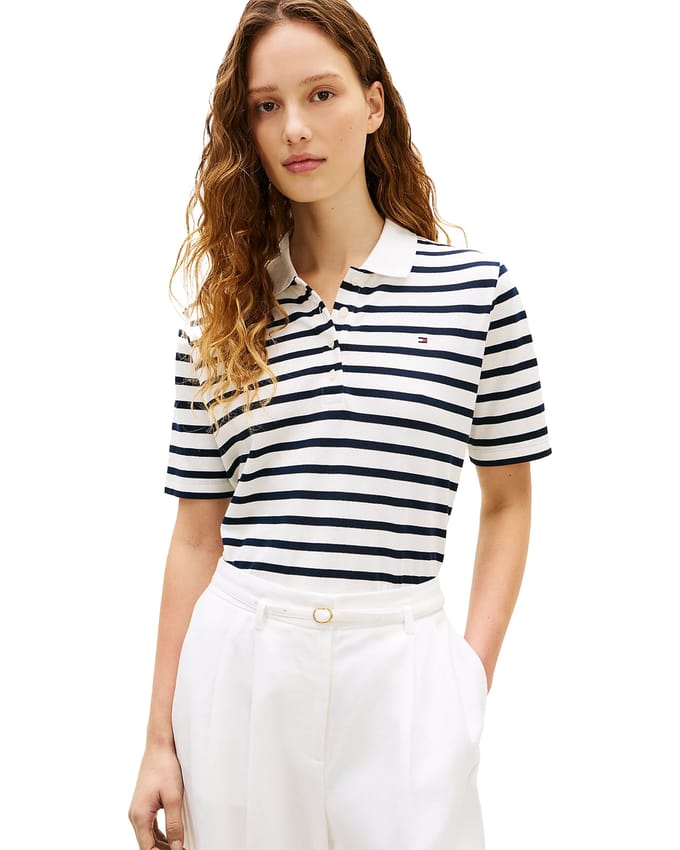 regular fit poloshirts van katoenmix