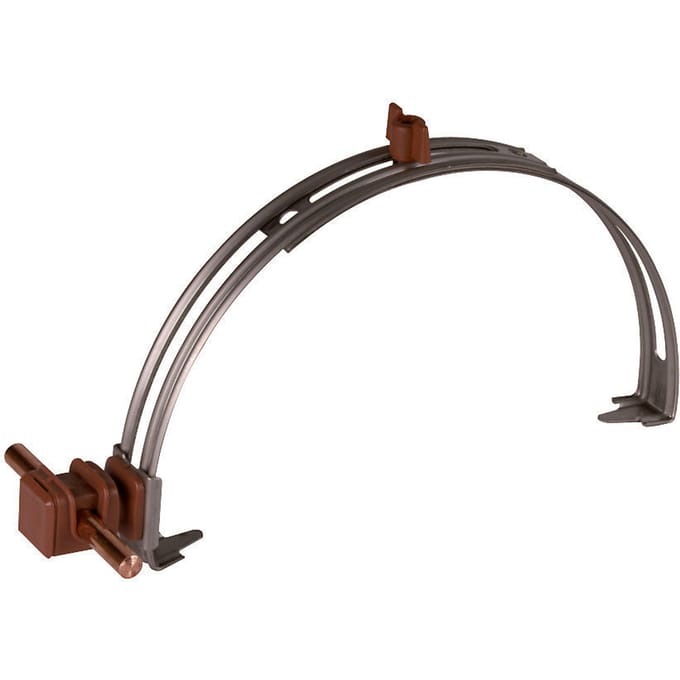 Dehn Verstelbare Dak Cond Houder Met Dehnsnap 16mm Bruin Plastic - 204911
