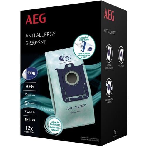 AEG GR206SMF 12 Bags + 1 Sfilter 9009232902