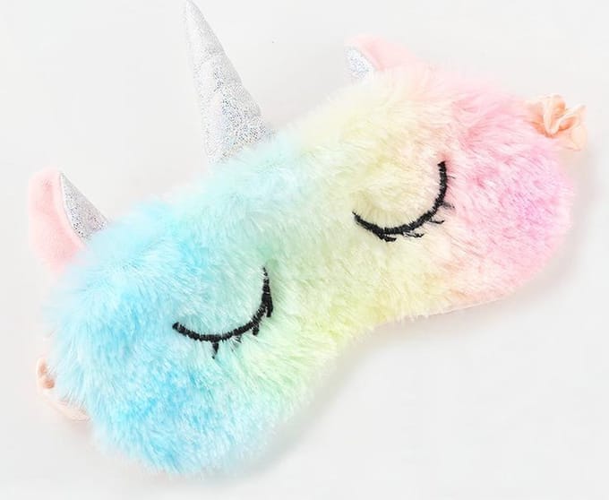 Slaapmasker - Unicorn - Reizen - Kinderen - Vrouwen Mannen - Multi