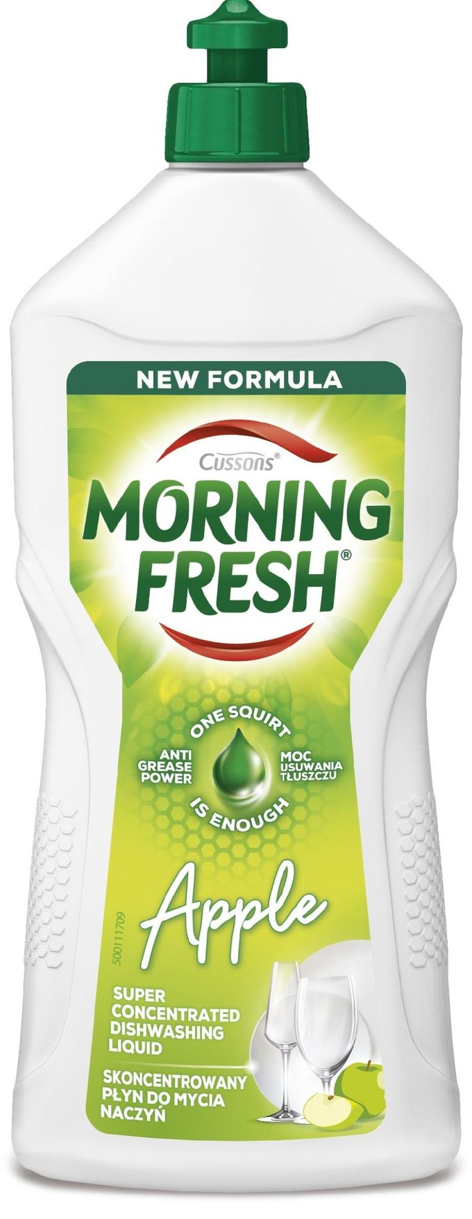 Cussons Morning Fresh Geconcentreerd Afwasmiddel - Appel 900 ml