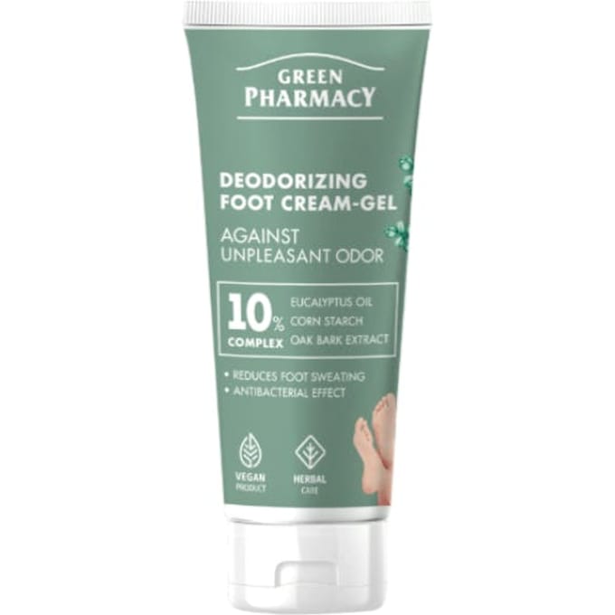 Green Pharmacy Deodorizing Foot Cream-Gel Against Unpleasant Odor 75 ml