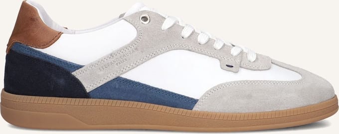 STEFANO LAURAN Star 18 Sneakers - Leer - Heren - Wit - Maat 41