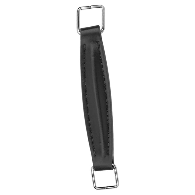 Poignée pour Amplificateur de Guitare Cuir PU Renfort Interne en Acier Accessoires pour Haut-parleur noir