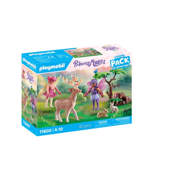 PLAYMOBIL Starter Packs Princess Magic Feeën met bosdieren 71800