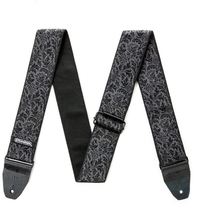 Dunlop D6714 Black Thistle Jacquard - Gitaarband