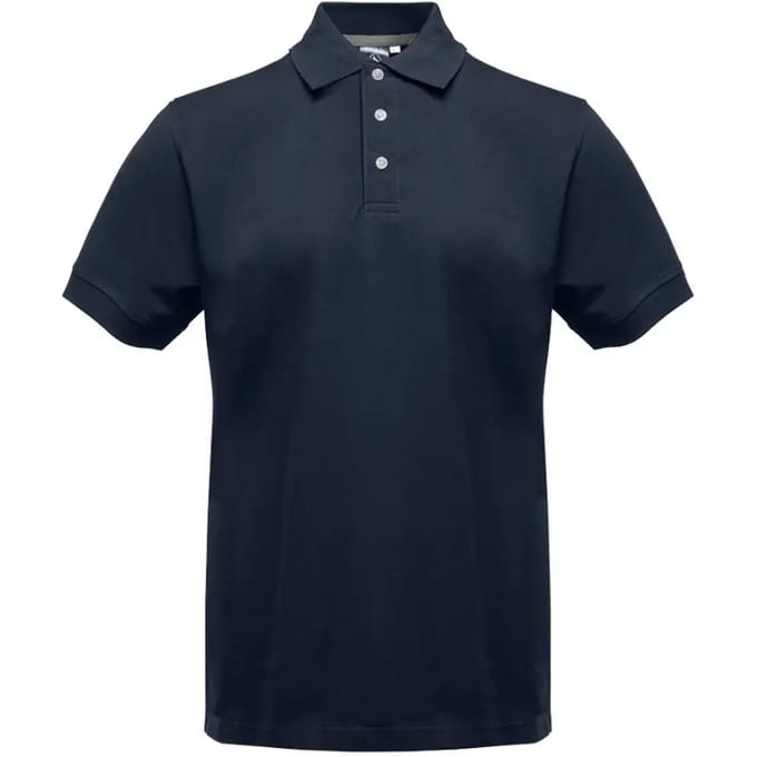 Polo met contrasterende knopen Pen Duick