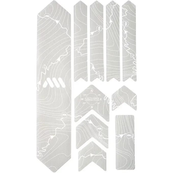 Fiets frame protectiekit All Mountain Style Extra Tracks