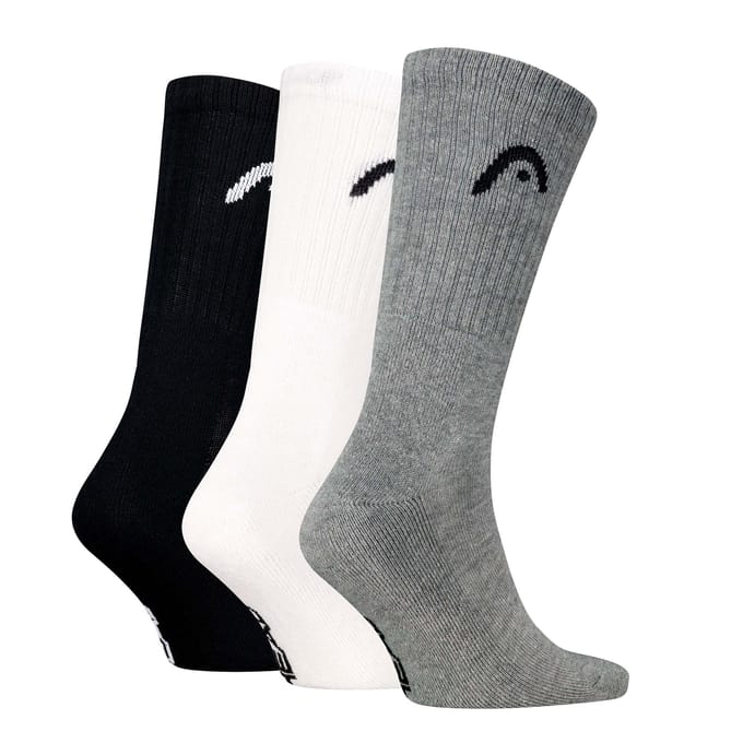 HEAD - Unisex - Alle sporten Sportsokken - Training - 3 Pack - Maat 43-46
