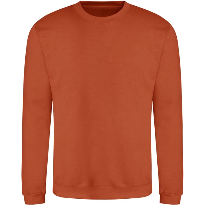 Just Hoods - AWDis Sweat - Burnt Orange maat L