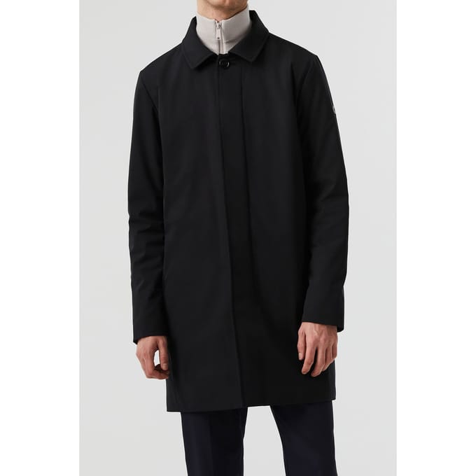 AlphaTauri Ata Otemo V1.c1.03 Trenchcoat Black Größe: S | Trench Coats Outlet | Herren | Schwarz