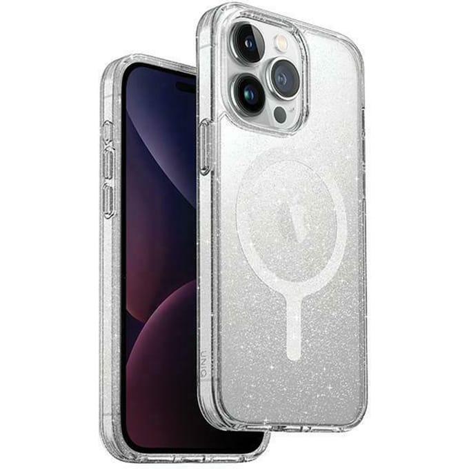 Hoesje voor iPhone 15 Pro Max UNIQ Magclick Transparant