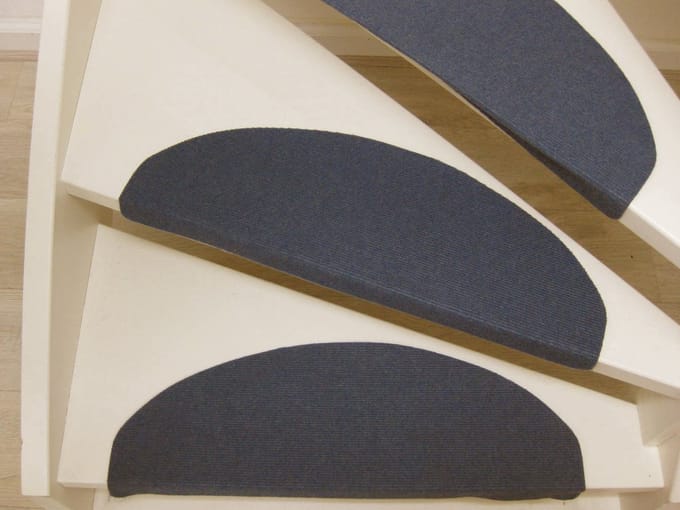 Trapmatten Tripoli- 65 x 25 cm- Antraciet- 15 stuks