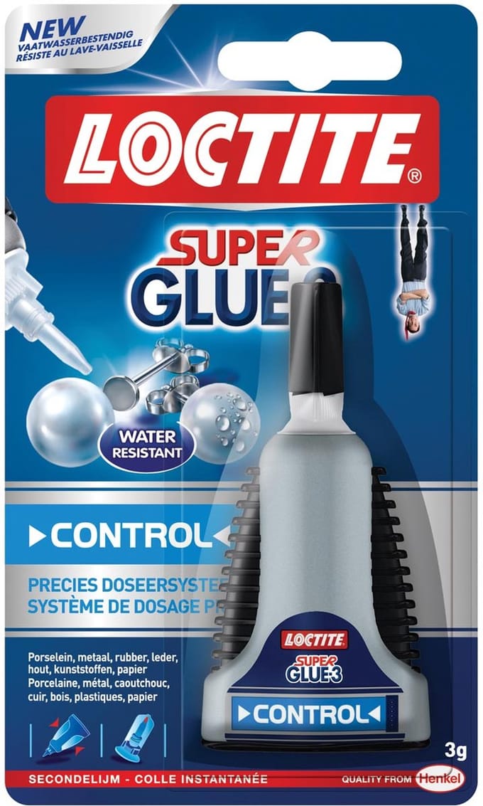 Loctite Secondelijm Control - 12 x 3 gr - Voordeelverpakking