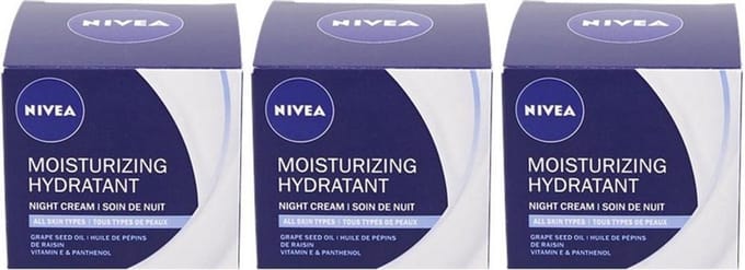 Nivea Hydraterende nachtcrème - 3 x 50 ml