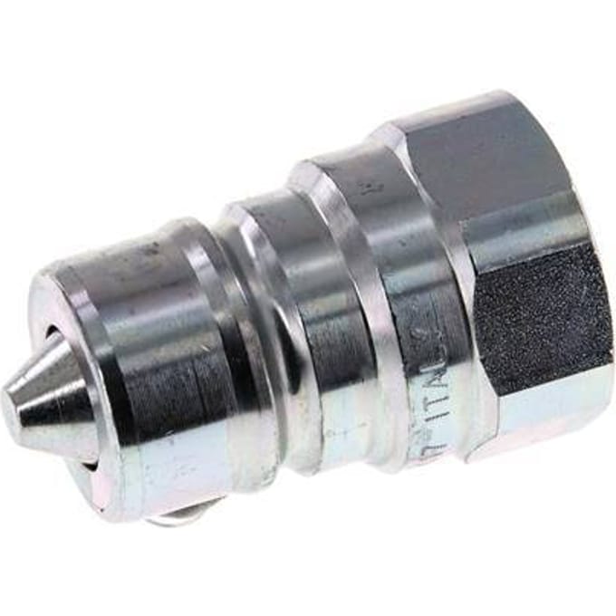Stalen DN 20 Hydraulische Koppeling Insteeknippel G 3/4 inch Binnendraad ISO 7241-1 A D 29.1mm