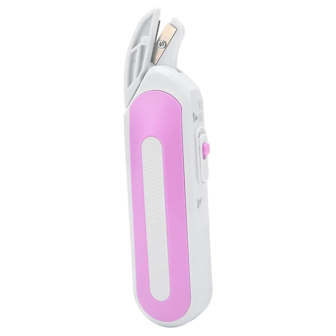 Draadloze elektrische schaar Ergonomische handgreep Twee stroomvoorzieningsmethoden Draagbare elektrische schaar voor het knippen van stof pink